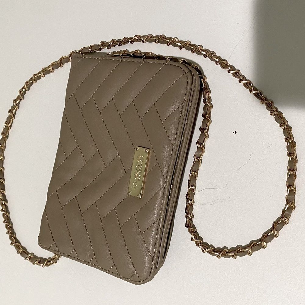 Bebe Women's Purse Sophia Crossbody Small Quilted Bag - Picture 2 of 5